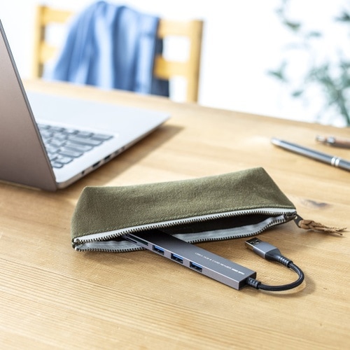 USB 5Gbps 3ポート スリム ハブ