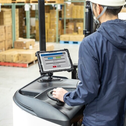 産業用タブレットホルダー