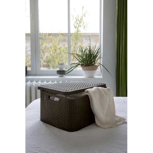 スタイル 収納ボックスL BR×3