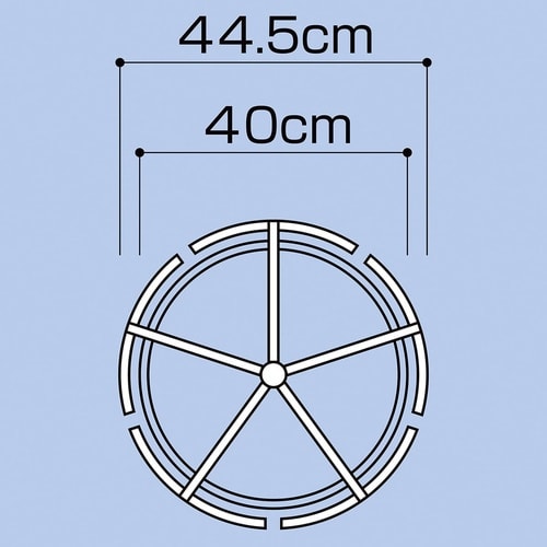 2段回転袋物掛け 2段袋物掛け