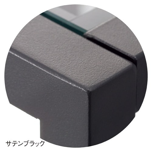 ボックスフレームテーブル 5段 サテンブラック