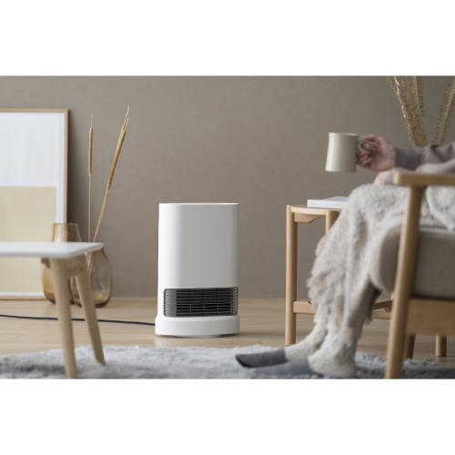 大風量セラミックファンヒーター 首ふりメカ式 W