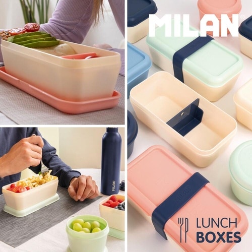 ランチボックス 1918 長方形 ネイビーブルー