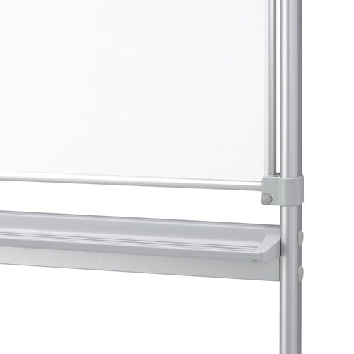脚付きホワイトボード両面ホーローW1290シルバー