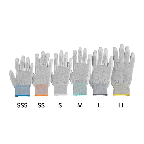 アズピュアESDクール手袋(手の平コート