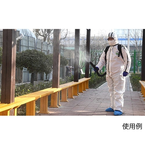 【ネームタグ貼付け導電ハンガー付】防護服