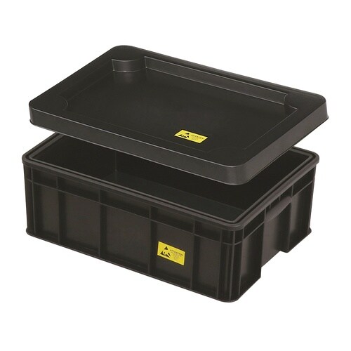 静電気対策 ESDコンテナ 導電性タイプ