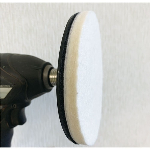 ポリッシャー用マジック式フェルトφ125