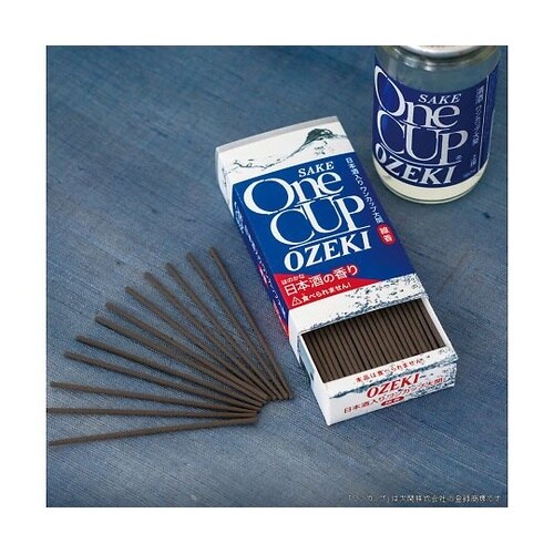 線香 ワンカップ大関 ミニ寸線香 好物線