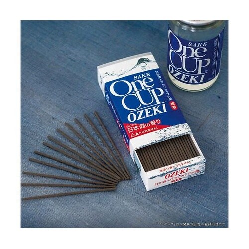 線香 ワンカップ大関 ミニ寸線香 好物線