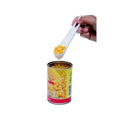 穴あきスプーン 缶詰 瓶詰 水切り 汁切