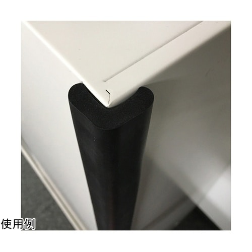 安全クッションL字型 小 黒 J2697