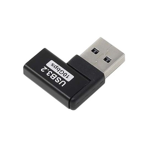 USBアダプタ Aオス − Cメス 右L