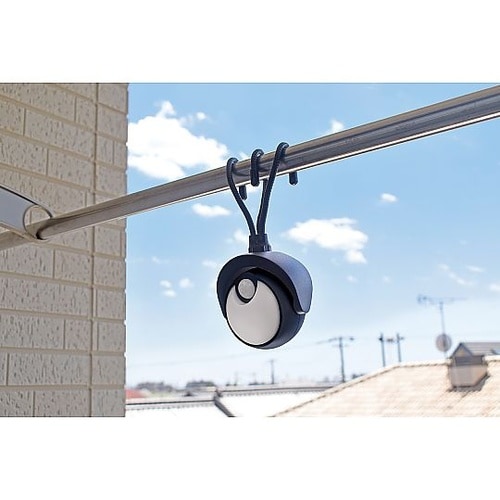 らくらくセンサーライト三脚 ブラック D