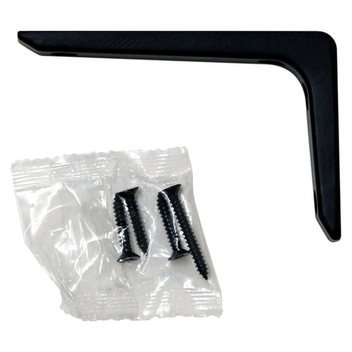 アルミブラケット ブラック 100mm