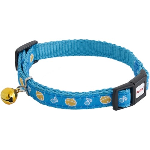 CAT COLLAR スズ ブルー W5