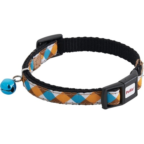 CAT COLLAR チェック グリーン