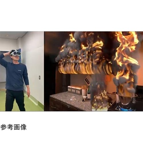 災害映像データのみ 「災害体験VR」住宅