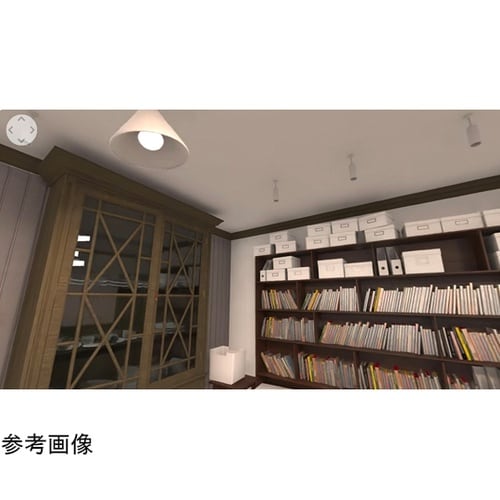 災害映像データのみ 「災害体験VR」室内