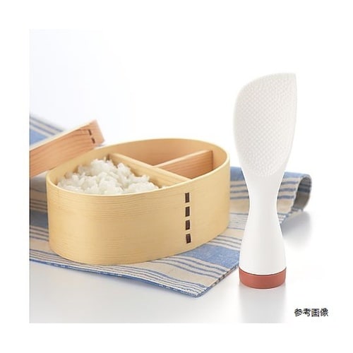 まいにち使いたい立つお弁当しゃもじ レッ