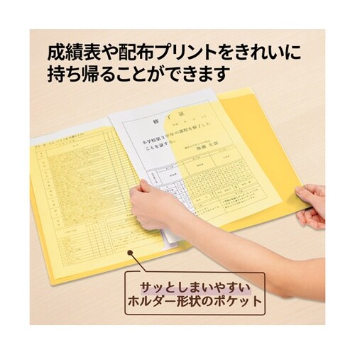 通知表ホルダー 6ポケット YL 798