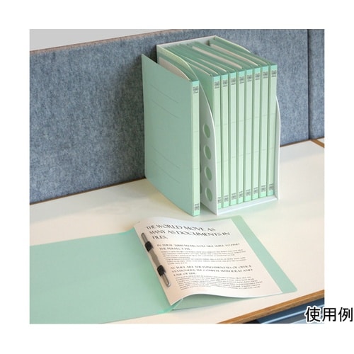 フラットファイル背補強 A4S BL 1