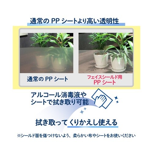 フェイスシールド FG−012−2P W