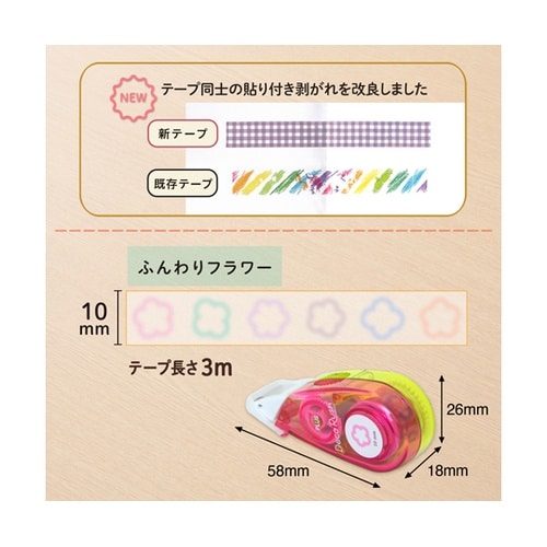 デコラッシュ 80−8 太幅ふんわりフラ