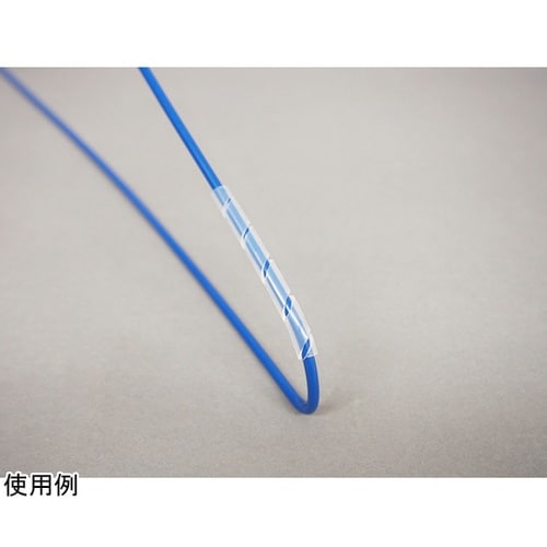 洋服がすべりにくくなるシリコンチューブ