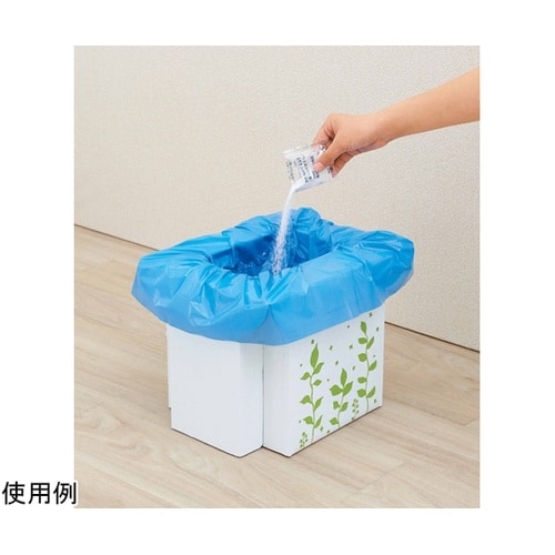 緊急用組み立て式トイレ