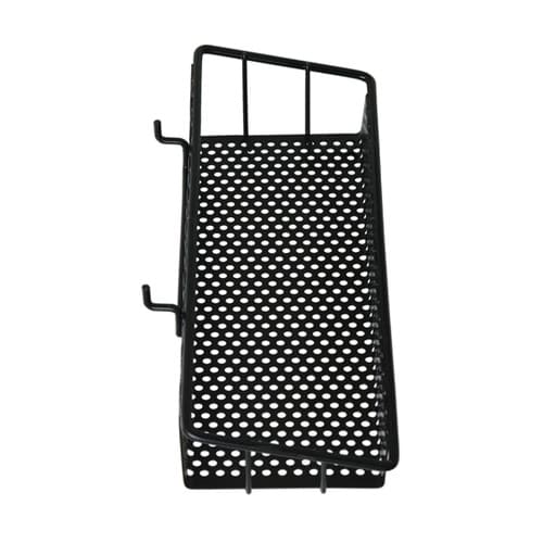 パンチングボード用カゴ棚 黒 1個入 P