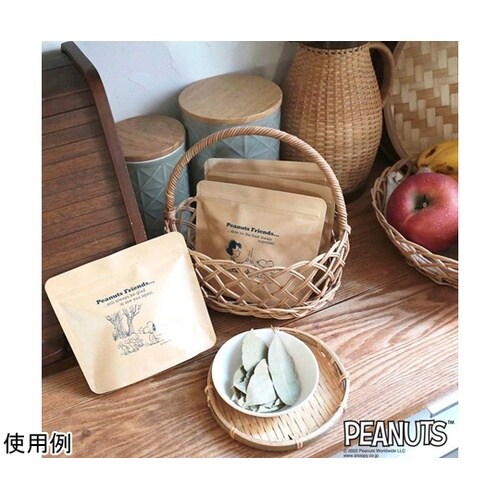 スヌーピー コレッショ チャック付きク