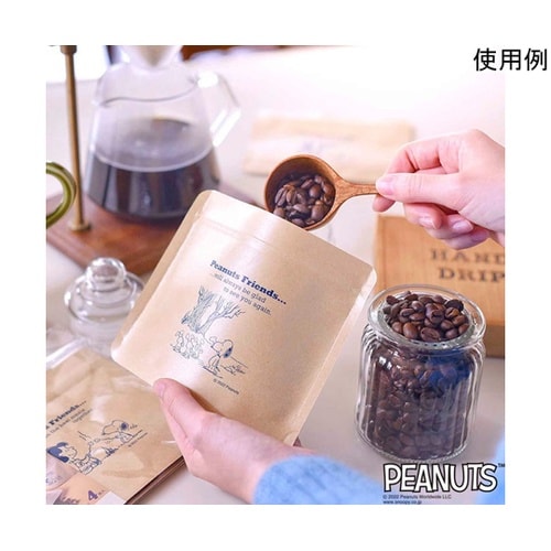 スヌーピー コレッショ チャック付きク