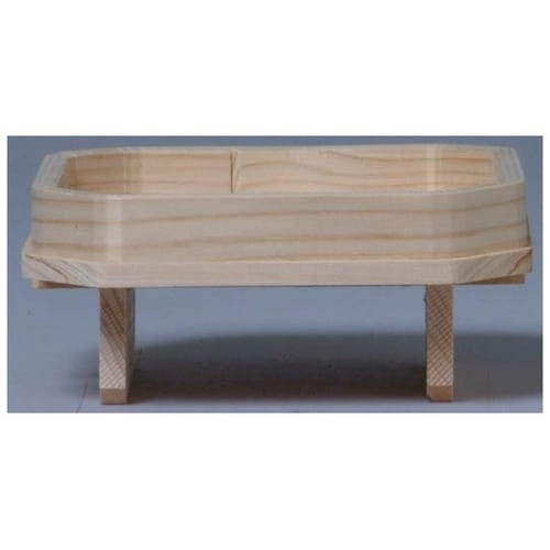 神具 三宝 5号 白木 足付