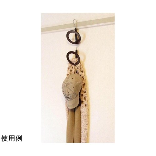 帽子ハンガー ブラウン