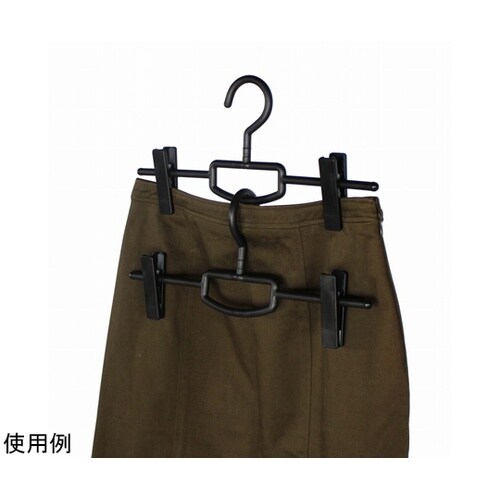 ハンガー リバース クリップバー ブラッ