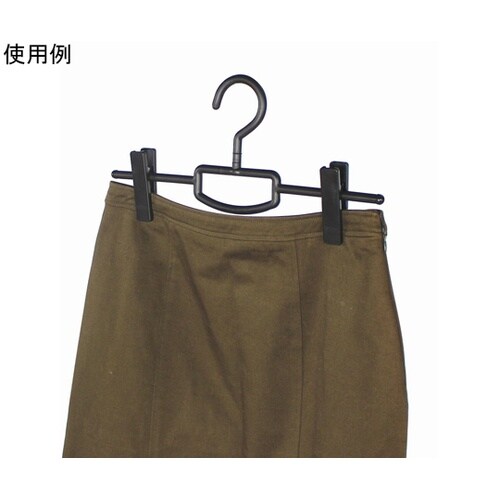 ハンガー リバース クリップバー ブラッ