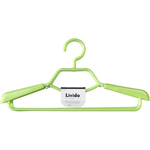 Livido スライドシャツハンガー2本
