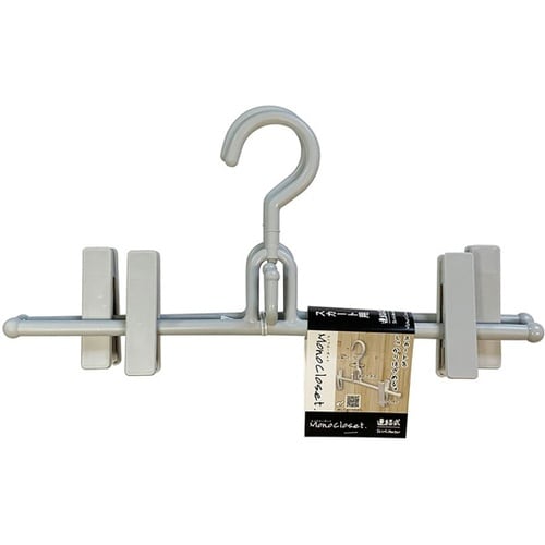 スカートハンガー 2本組 グレー