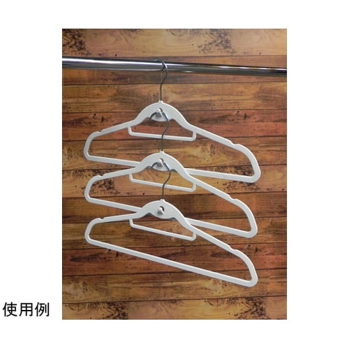 シャツハンガー 幅42cm フロッキー