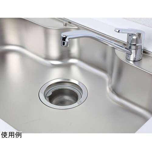 ゴミかご 浅型 流し用 直径135mm