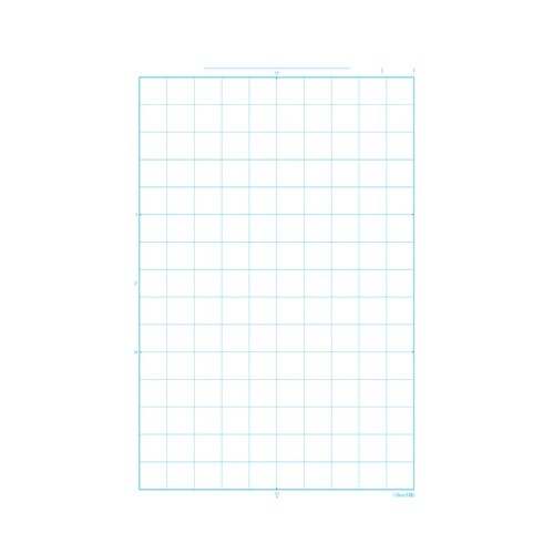サクラ学習帳方眼罫 15ミリ 青 N15