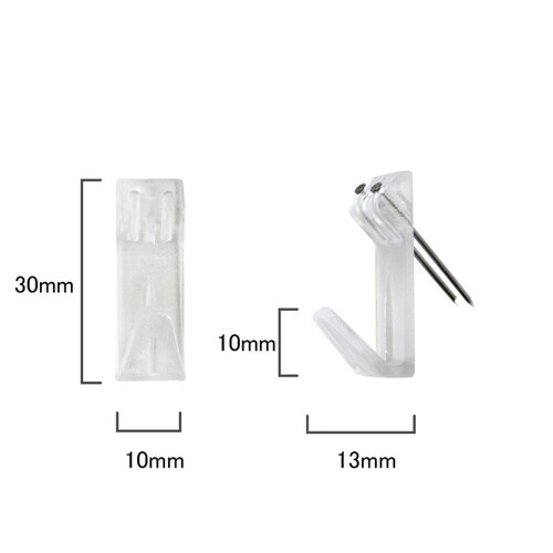 スケルトンフック シングル 1袋(2個入