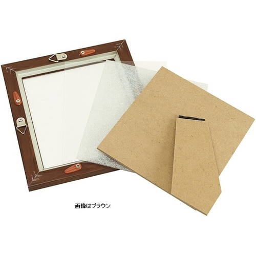 ミニ色紙額 ブラック MSHI−BK