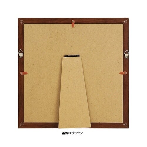 ハンカチ額 25角 ホワイト HAN25