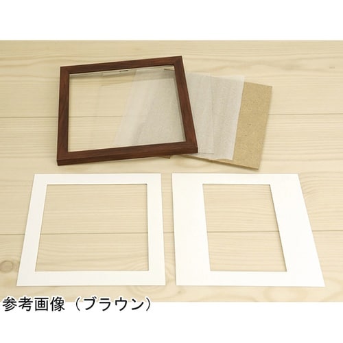 3WAYましかくフレーム 15角 ホワイ