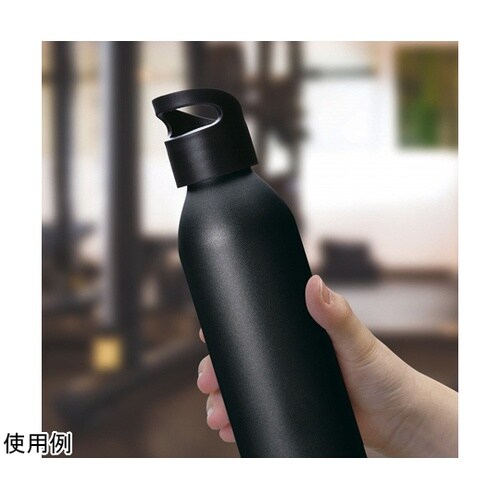 ポータブルアルミボトル 650mL ブラ