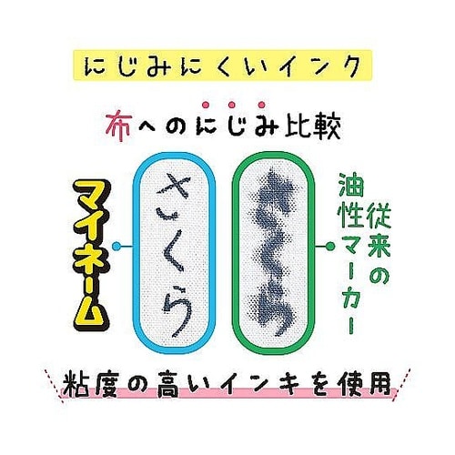 マイネーム極細 くろ HK#49