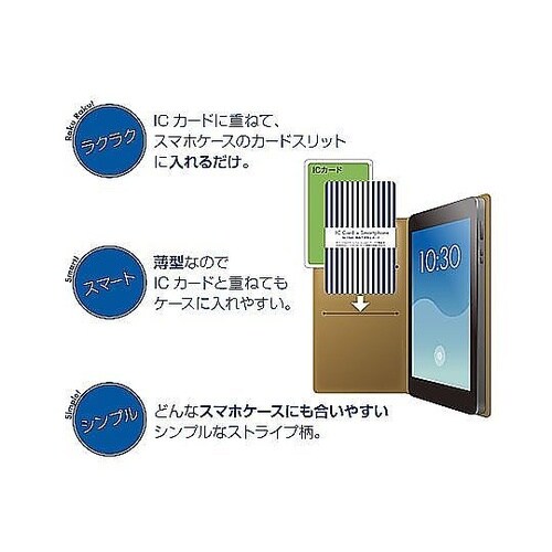 ノータム 電磁干渉防止カード 青 UNH