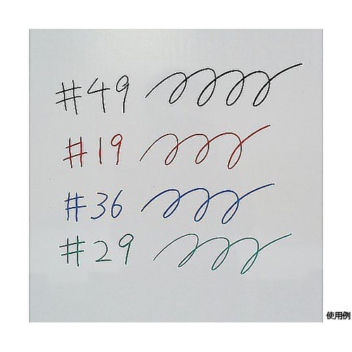 白板マーカー中字用エコフィール くろ W